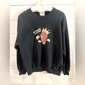 PEACH BUM “Notorious B.I.G MAC” Graphic Sweatshirt – Unisex L